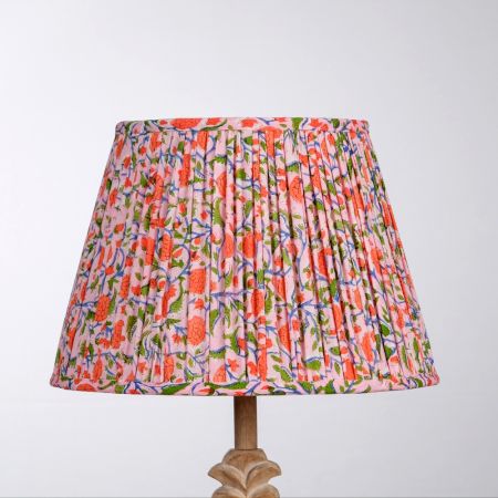 Multicolour Block Print Empire Lampshade Small